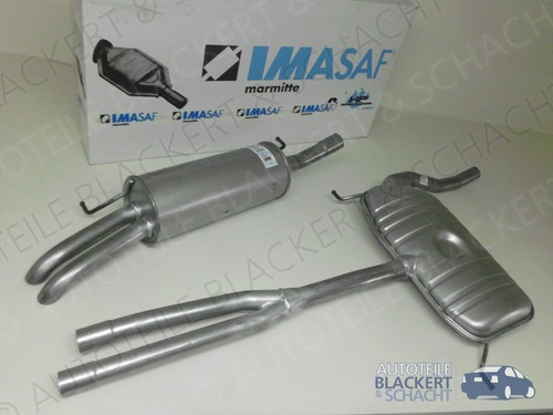 Imasaf auspuff komplett - imasaf, kat