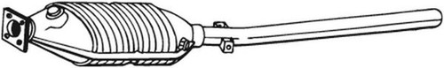 Katalysator bosal 099 039 - 099-039, für
